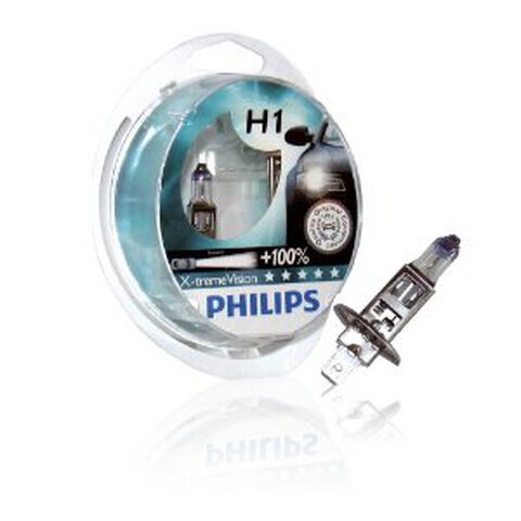 2x Philips H1 X-Treme Vision +100%