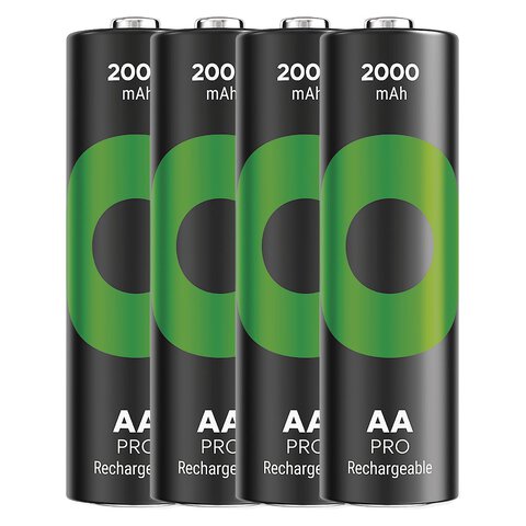 4 x akumulatorki AA / R6 GP ReCyko Pro Ni-MH 2000 mAh