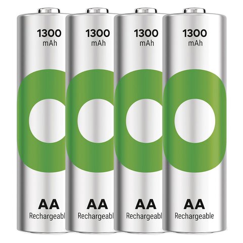 4 x akumulatorki AA / R6 Ni-MH GP ReCyko 1300 mAh
