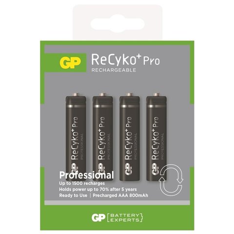 Akumulatorki R03 / AAA GP ReCyko+ Pro Professional 800mAh