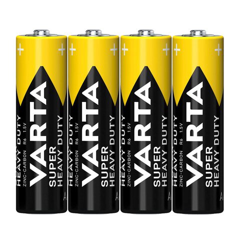 Baterie AA / R6 Varta Superlife / Super Heavy Duty taca  (4 sztuki)