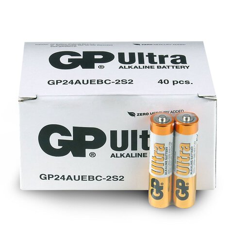 Baterie alkaliczne GP Ultra Alkaline LR03 / AAA (40 sztuk)