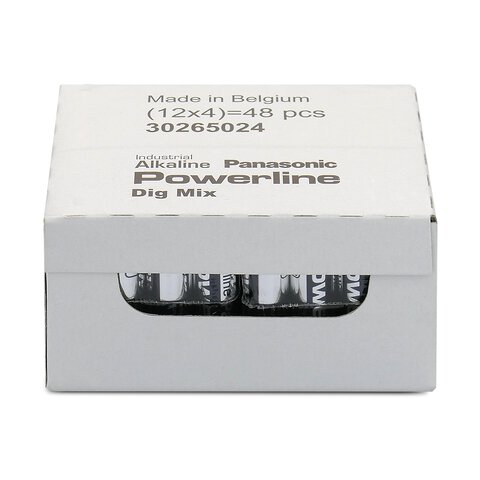 Baterie alkaliczne Panasonic Powerline Industrial LR03 / AAA (48 sztuk)