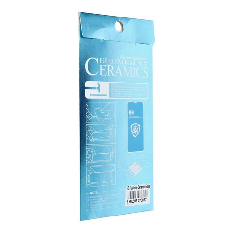5D Full Glue Ceramic Glass - do Xiaomi Redmi 10A / 9A / Redmi 9C / Redmi 9I / Redmi 9AT czarny