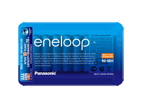 Zestaw Panasonic Eneloop ładowarka BQ-CC63 + akumulatory 8x R6/AA 2000mAh + 8x R03/AAA 800mAh sliding pack
