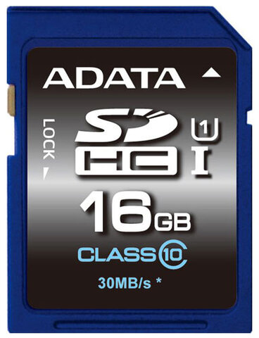 A-DATA SDHC 16GB class 10 UHS-I