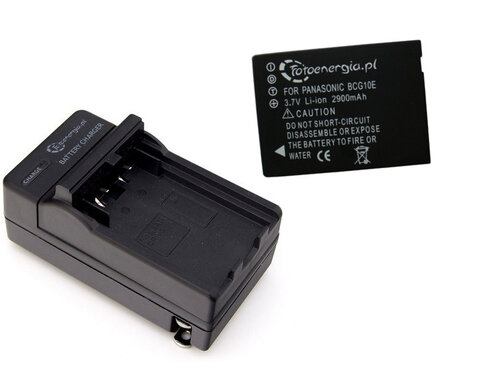 Akumulator DMW-BCG10E do Panasonic + ładowarka 230V/12V ZESTAW
