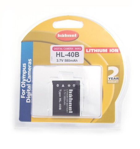 Akumulator foto Hähnel HL-40B (LI-40B / LI-42B / EN-EL10 / D-LI63 / KLIC-7006)