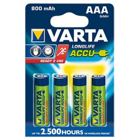 Akumulatorki Varta Ready2use R03 AAA Ni-MH 800 mAh