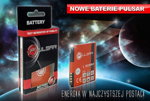 Bateria Pulsar do Sony Ericsson K300/K500/K700/T230 Li-ion MAX 1900mAh