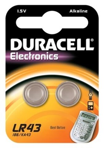 Baterie alkaliczna mini Duracell G12 / LR43 / AG12
