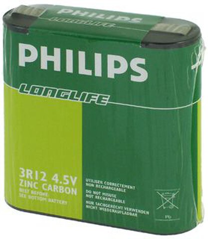 Bateria cynkowo-węglowa Philips LongLife 3R12