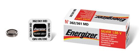Bateria srebrowa mini Energizer 362-361