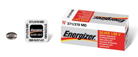Bateria zegarkowa / srebrowa mini Energizer 371-370