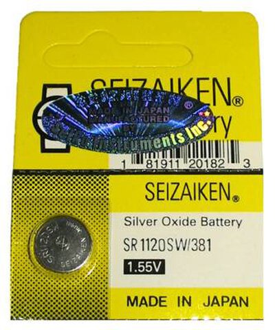 Bateria zegarkowa / srebrowa mini Seizaiken NR381