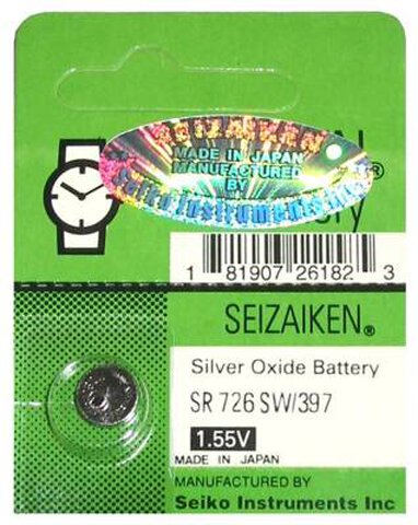 Bateria zegarkowa / srebrowa mini Seizaiken NR397