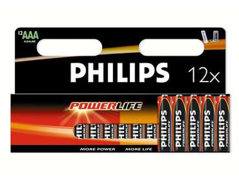 Baterie alkaliczne Philips PowerLife LR03 AAA