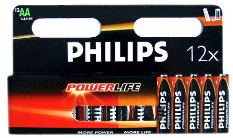 Baterie alkaliczne Philips PowerLife LR6 AA