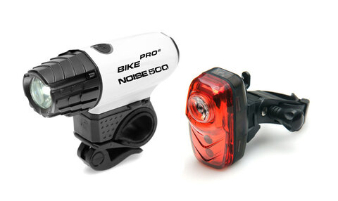 Zestaw lamp rowerowych MacTronic Bike Pro NOISE 500 + BPM-1SL Bright Eye