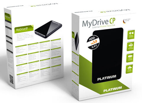 Dysk zewnętrzny 2,5" Platinum MyDrive CP 1TB USB 3.0