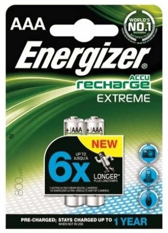 Energizer Extreme R03 AAA Ni-MH 800mAh