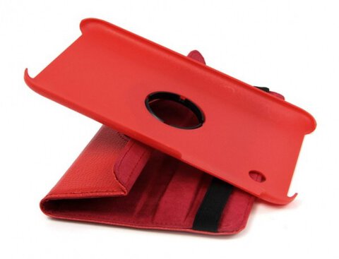 Etui obrotowe do tabletów Galaxy Tab 2 P3100 7" czerwone