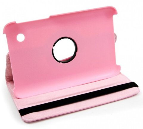 Etui obrotowe do tabletów Galaxy Tab 2 P3100 7" różowe