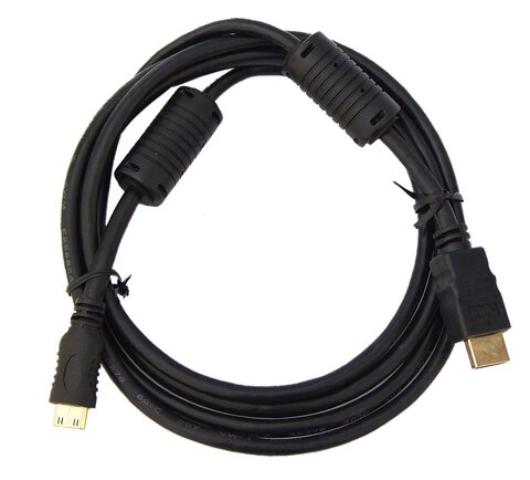 Kabel HDMI - miniHDMI 1,8m gold