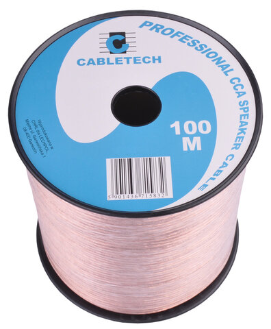 Kabel głośnikowy 2x1,5mm CCA-OFC Cabletech