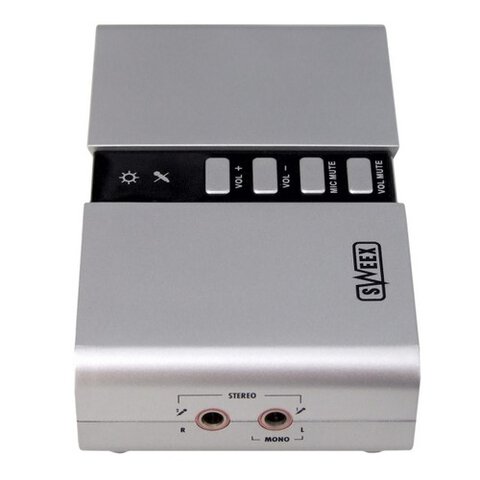 Karta dźwiękowa 5.1/7.1 Sweex podłączana pod port USB SC016