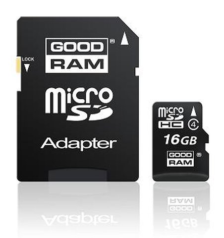Karta pamięci Goodram microSDHC 16GB z adapterem SD