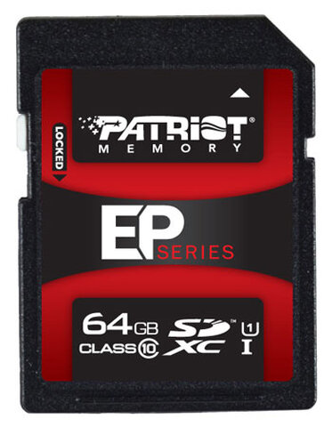 Karta pamięci SDXC 64GB EP Patriot Professional (35 MB/s 50 MB/s)