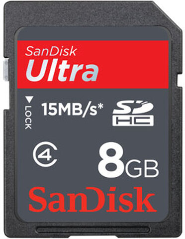 Karta pamięci SanDisk SDHC 8GB Ultra