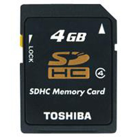 Karta pamięci Toshiba SDHC 4GB Class 4