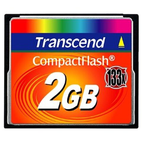 Karta pamięci Transcend Compact Flash 133x 2GB