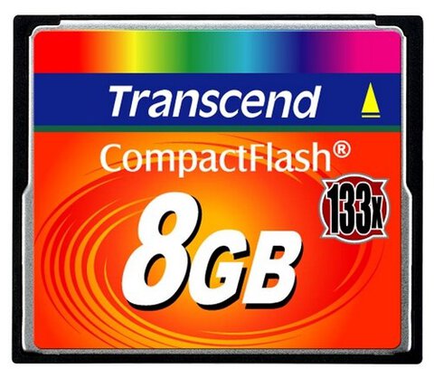 Karta pamięci Transcend Compact Flash 133x 8GB