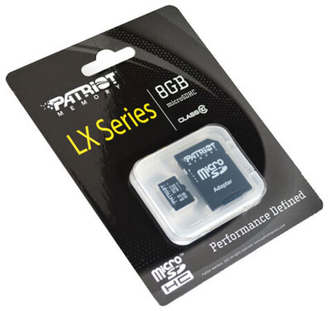 Karta pamięci microSDHC Patriot LX 32GB Class 10