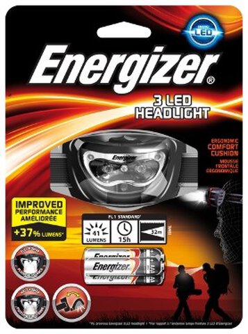 Latarka czołowa Energizer Headlight 3LED