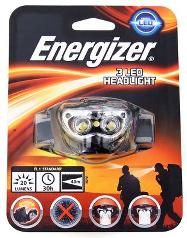 Latarka czołowa Energizer Headlight 3LED (bez baterii)