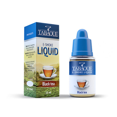 Liquid TABAQUE Czarna herbata 0 mg 10 ml