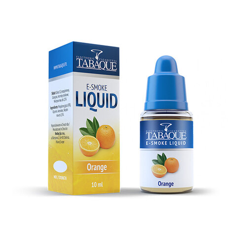 Liquid TABAQUE Pomarańcza 0 mg 10 ml