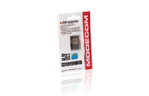 Mini czytnik microSD/HC Modecom CR-NANO Czarny