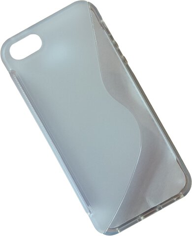 Nakładka (Back Cover) "S-Case" iPhone 4/4s white transparent