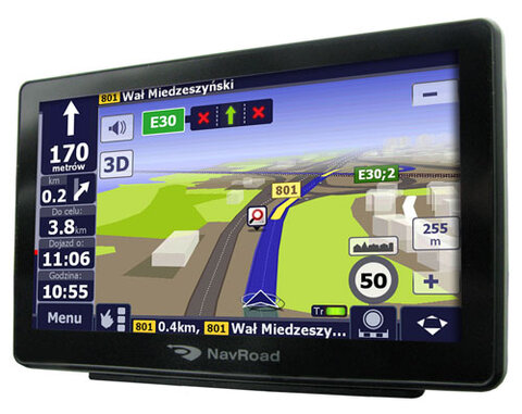 Nawigacja GPS NavRoad AURO S AutoMapa Europa 5"
