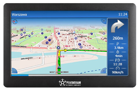 Nawigacja GPS Pentagram Nomad Q 7.0 [P 9570] Navigo 9i Polska 7"