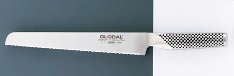 Nóż stalowy do pieczywa Global G-9 22 cm