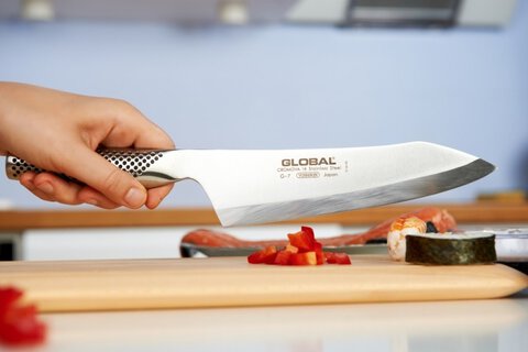 Nóż stalowy orientalny Deba Global G-7R 18 cm praworęczny