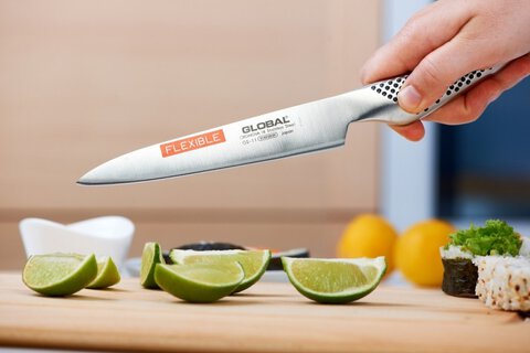 Stalowy nóż uniwersalny elastyczny Global GS-11 15 cm
