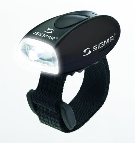 Przednia diodowa lampa rowerowa Sigma Micro (czarna)