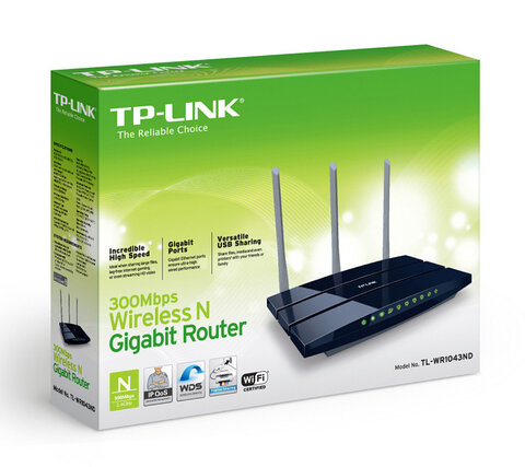 Router / AP Wi-Fi TP-LINK TL-WR1043ND